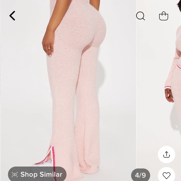 Playboy Cozy Wide Leg Pant 💕💕NWOT - Picture 4 of 5